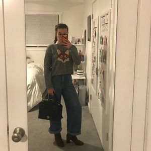 Zara Fox Face Sweater